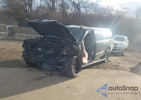 2016 Cadillac Escalade Esv Premium Collection из США, поврежденный, VIN 1GYS4JKJ9GR220049